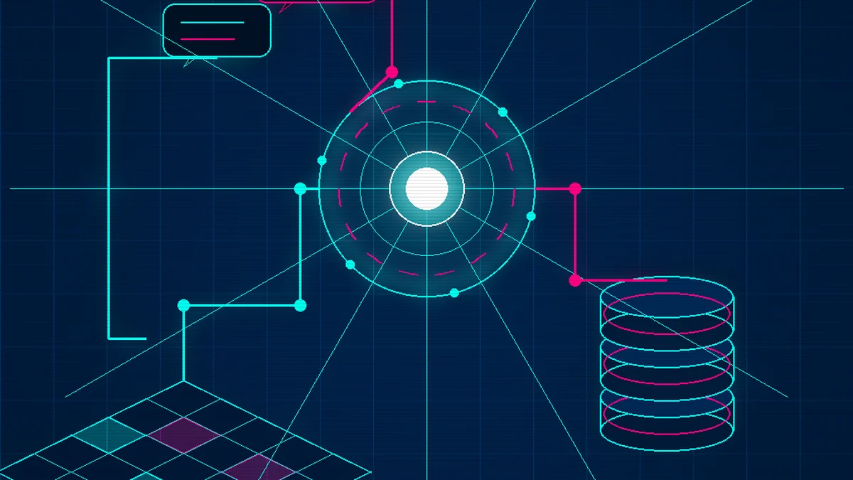 Integration network illustration